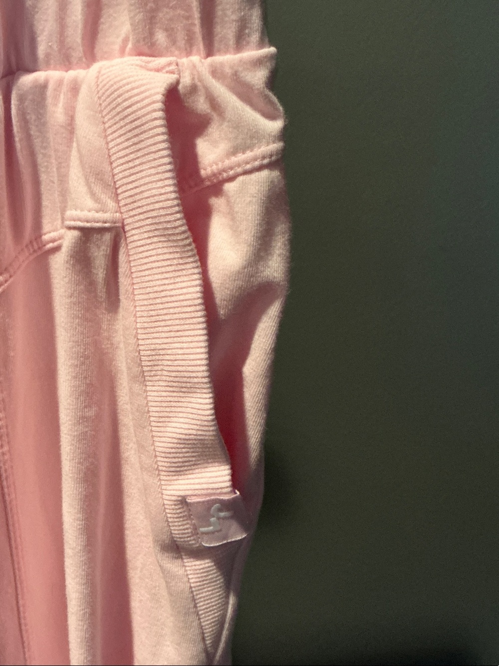 Light Pink Drawstring Joggers - Picture 5 of 10